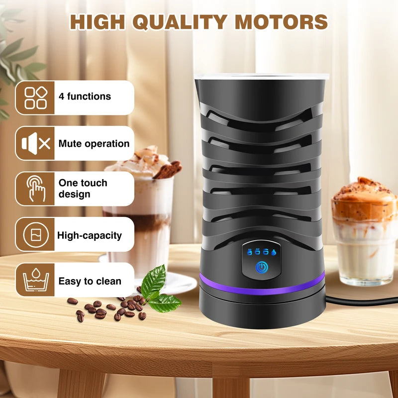 Slatebright Velvet Hot Chocolate Maker & 4-in-1 Milk Frother