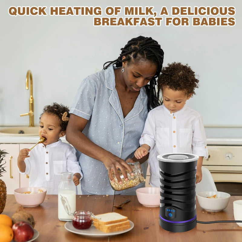 Slatebright Velvet Hot Chocolate Maker & 4-in-1 Milk Frother